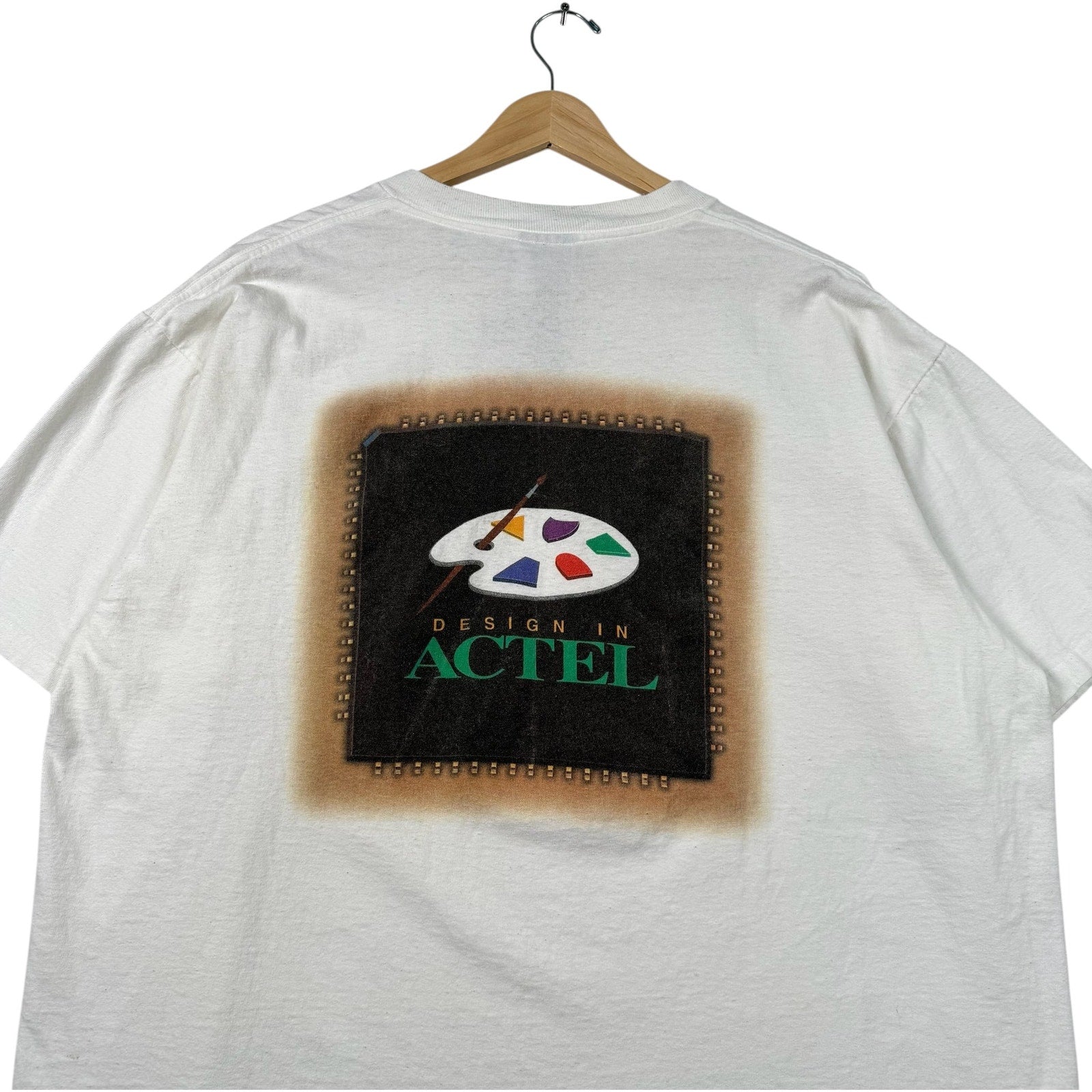 Vintage Design In Actel Promo Mullet T-Shirt