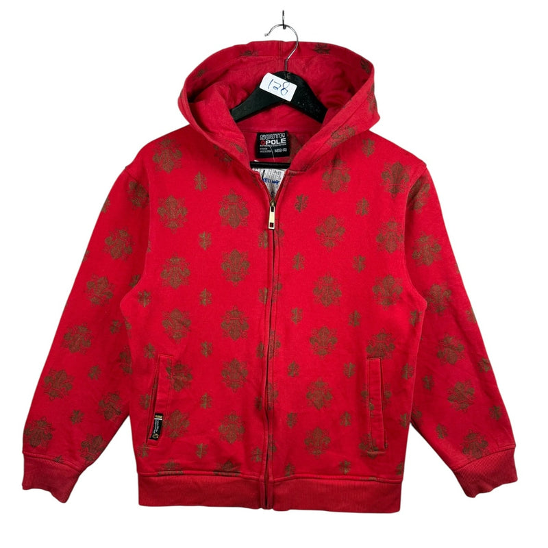 Vintage Women's South Pole Full AOP Jacket Hoodie