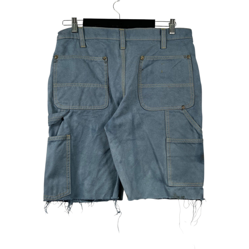 Vintage Carhartt Raw Hem Relaxed Carpenter Shorts 34