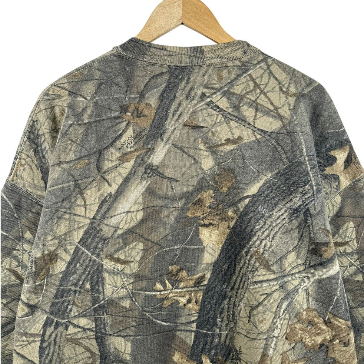 Vintage Realtree Camo Distress Crewneck