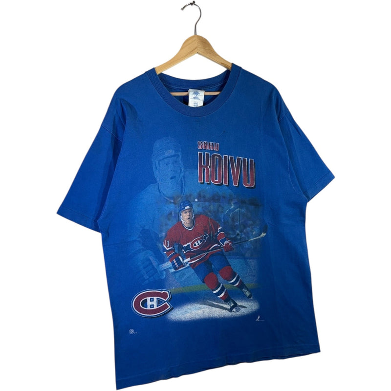 Vintage Montreal Canadiens Saku Koivu NHL T-Shirt