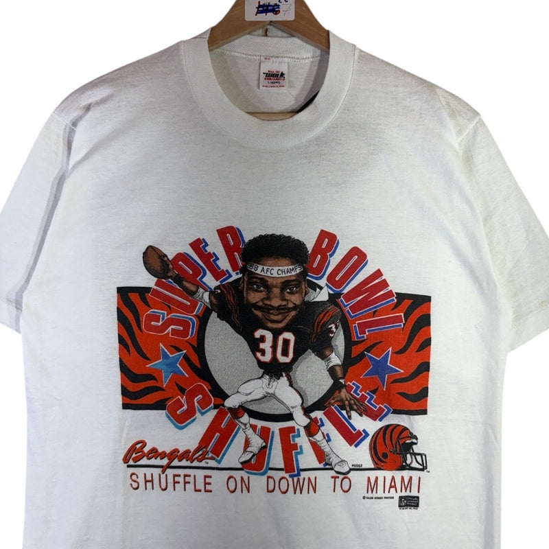 Vintage Cincinnati Bengals Super Bowl Shuffle #30 NFL T-Shirt