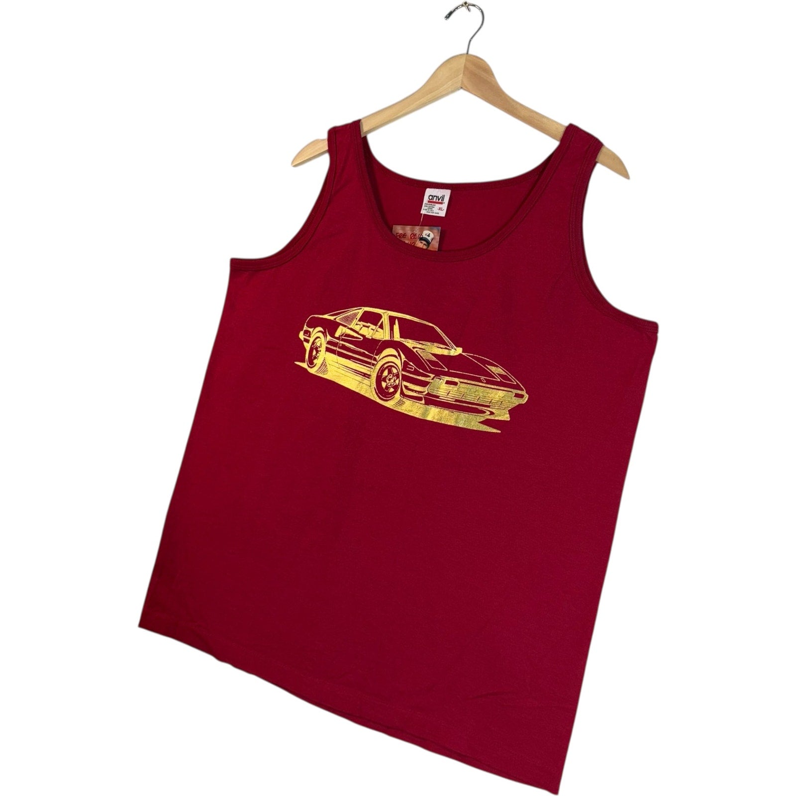 Vintage Ferrari Car Tank Top