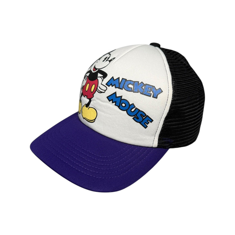 Vintage Mickey Mouse Mesh Snapback Hat OSFA