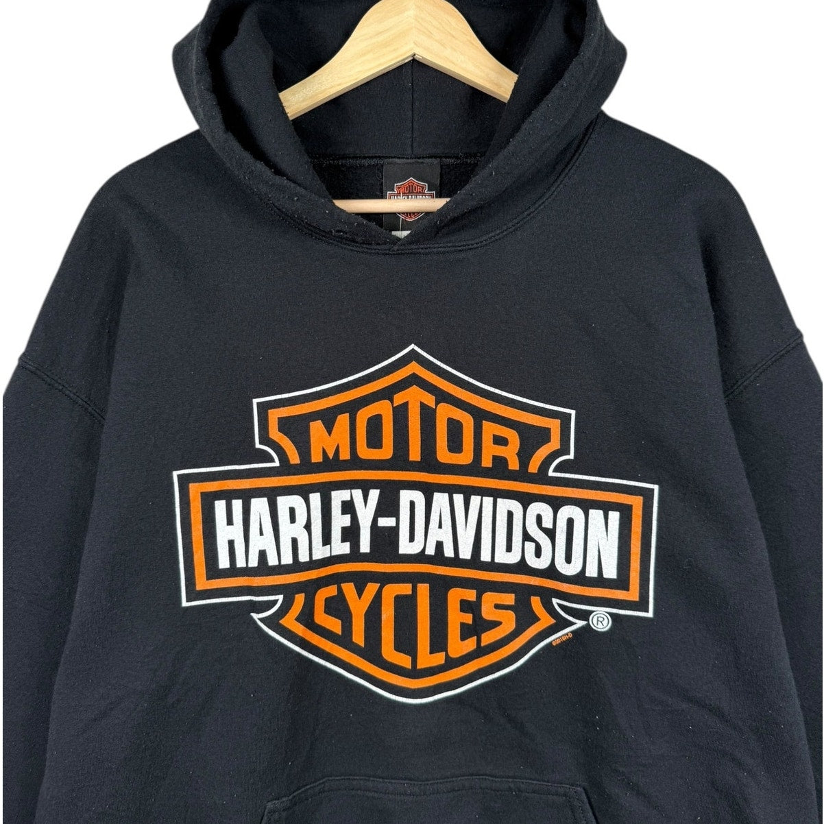 Vintage Harley Davidson Bendigo Australia Graphic Hoodie