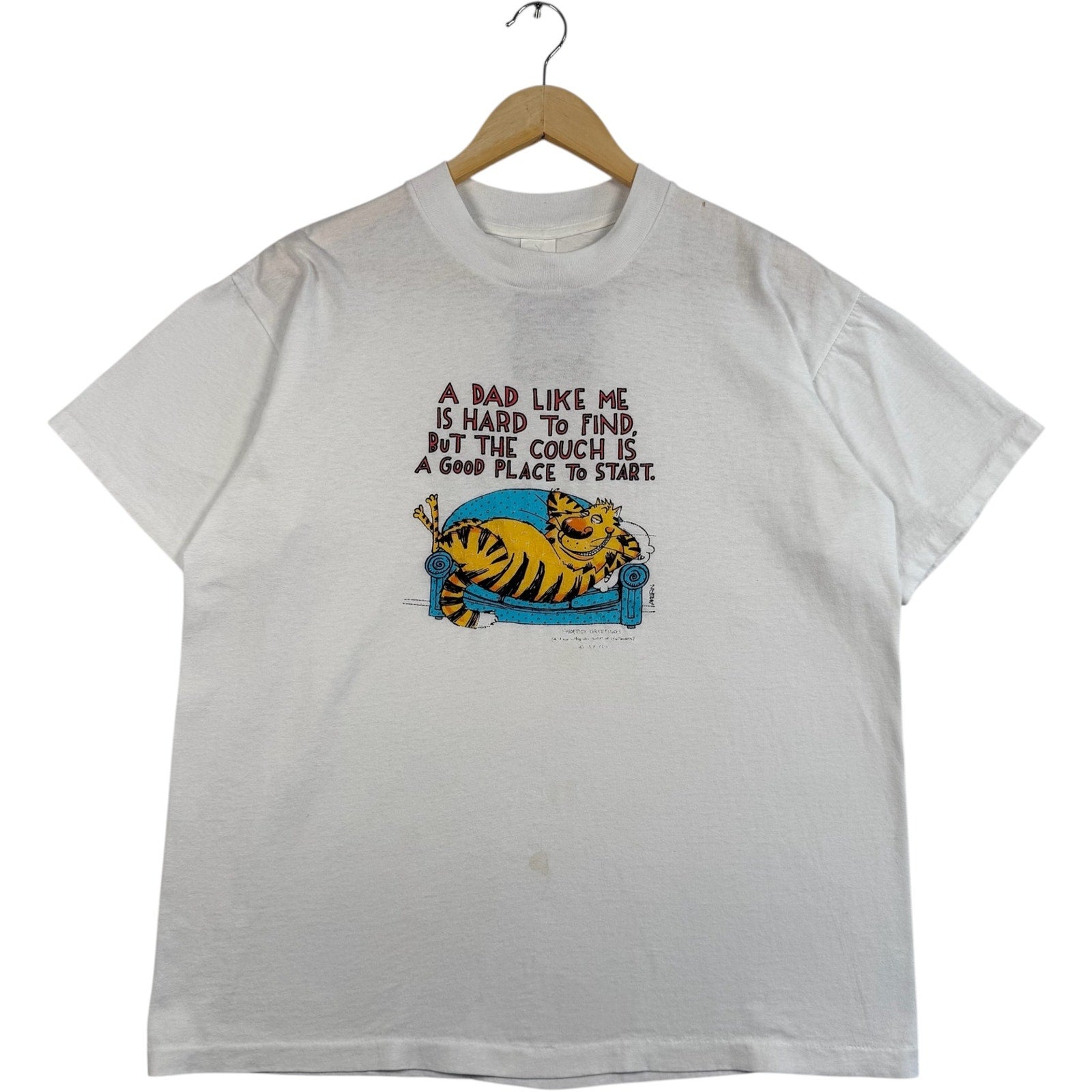 Vintage "A Dad Like Me..." Funny Comic Tee