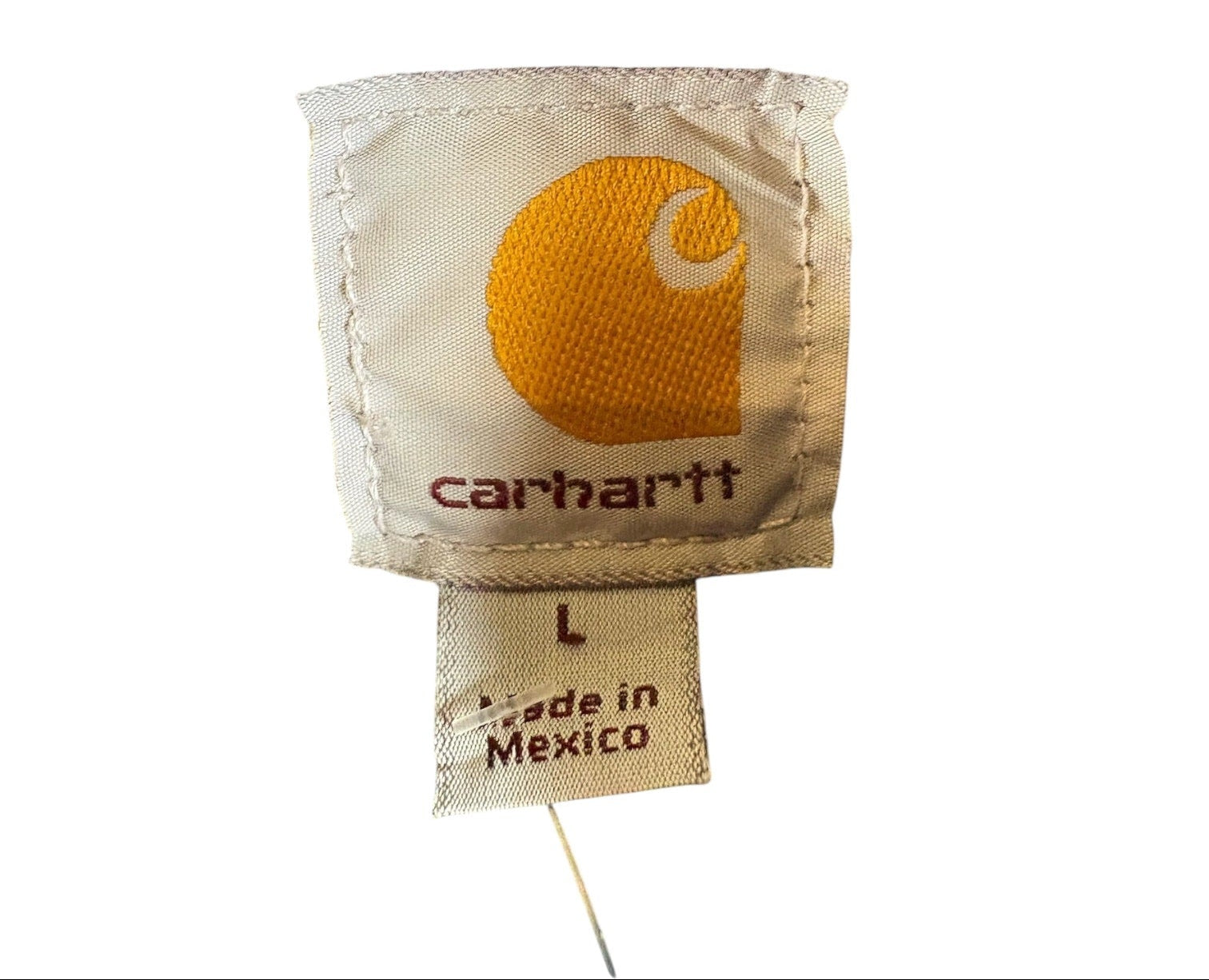 Vintage Carhartt Quilted Full Zip Hooded Workwear Jacket