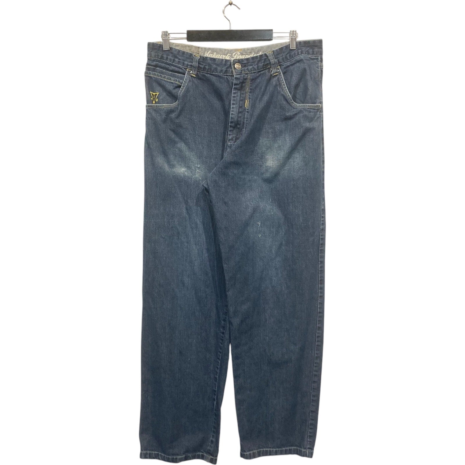 Vintage Y2K Makaveli Branded Denim Jeans 33x32