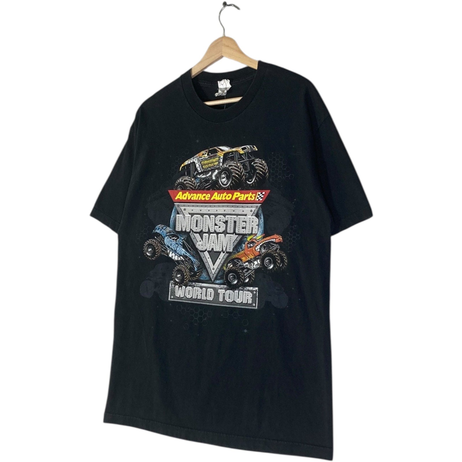 Y2K Monster Jam World Tour 2010 T-Shirt