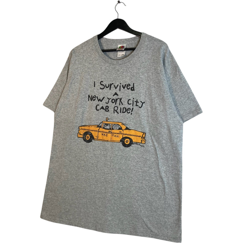 Vintage "I Survived A New York City Cab Ride!" Tee