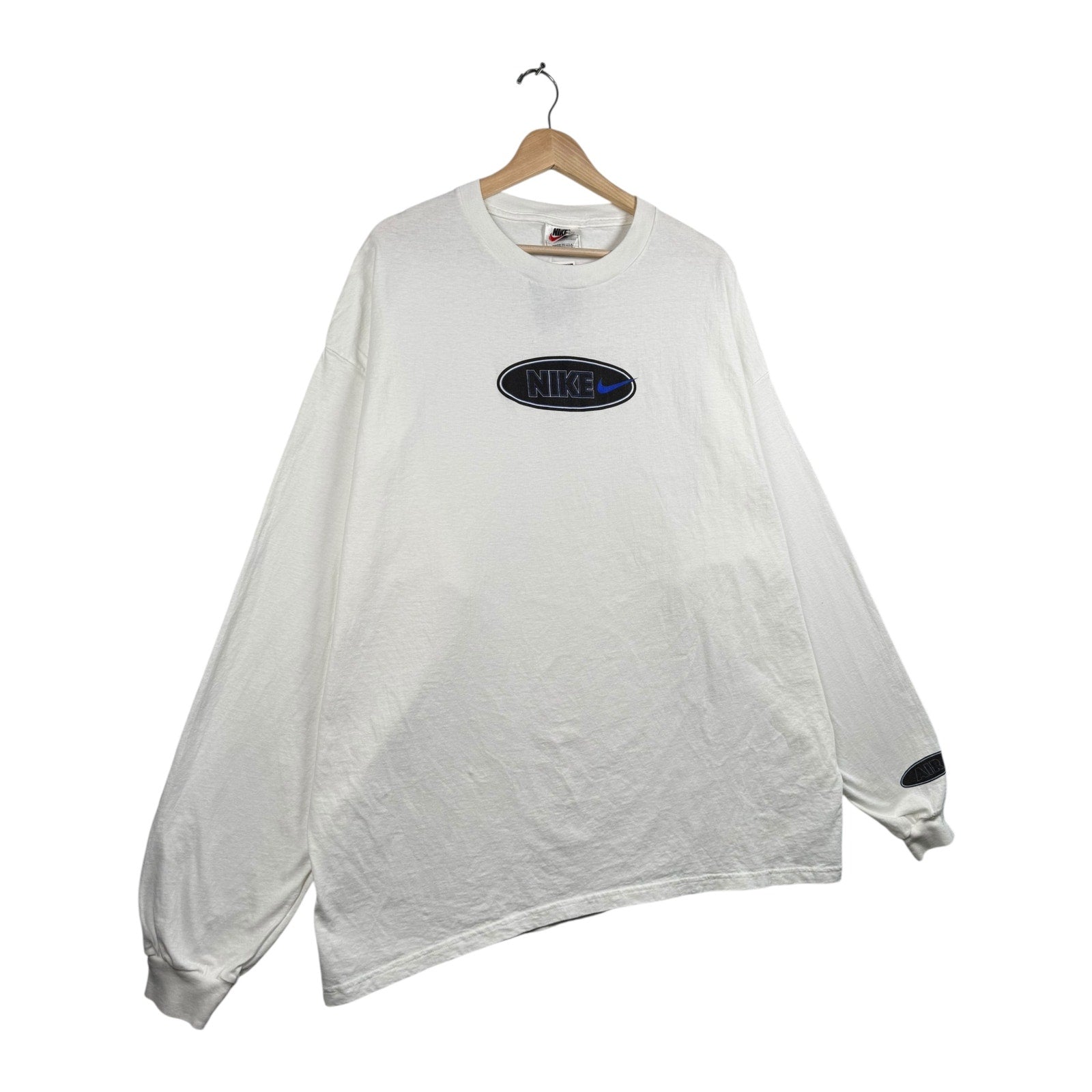 Vintage Nike Air Oval Logo Embroidered Long Sleeve T-Shirt