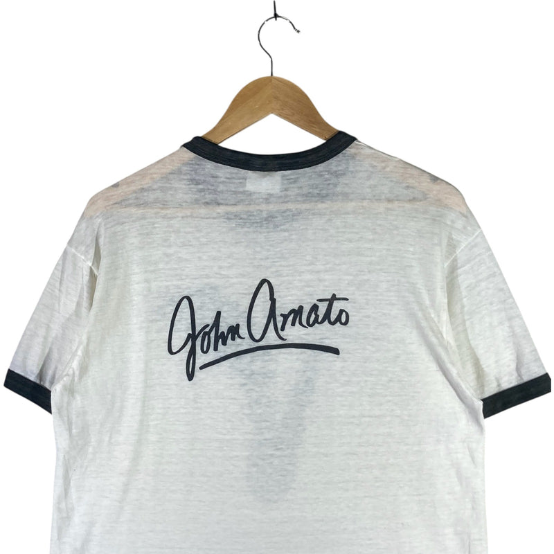 Vintage John Amato "Blow 'N Down Strongholds" Saxophone Tee