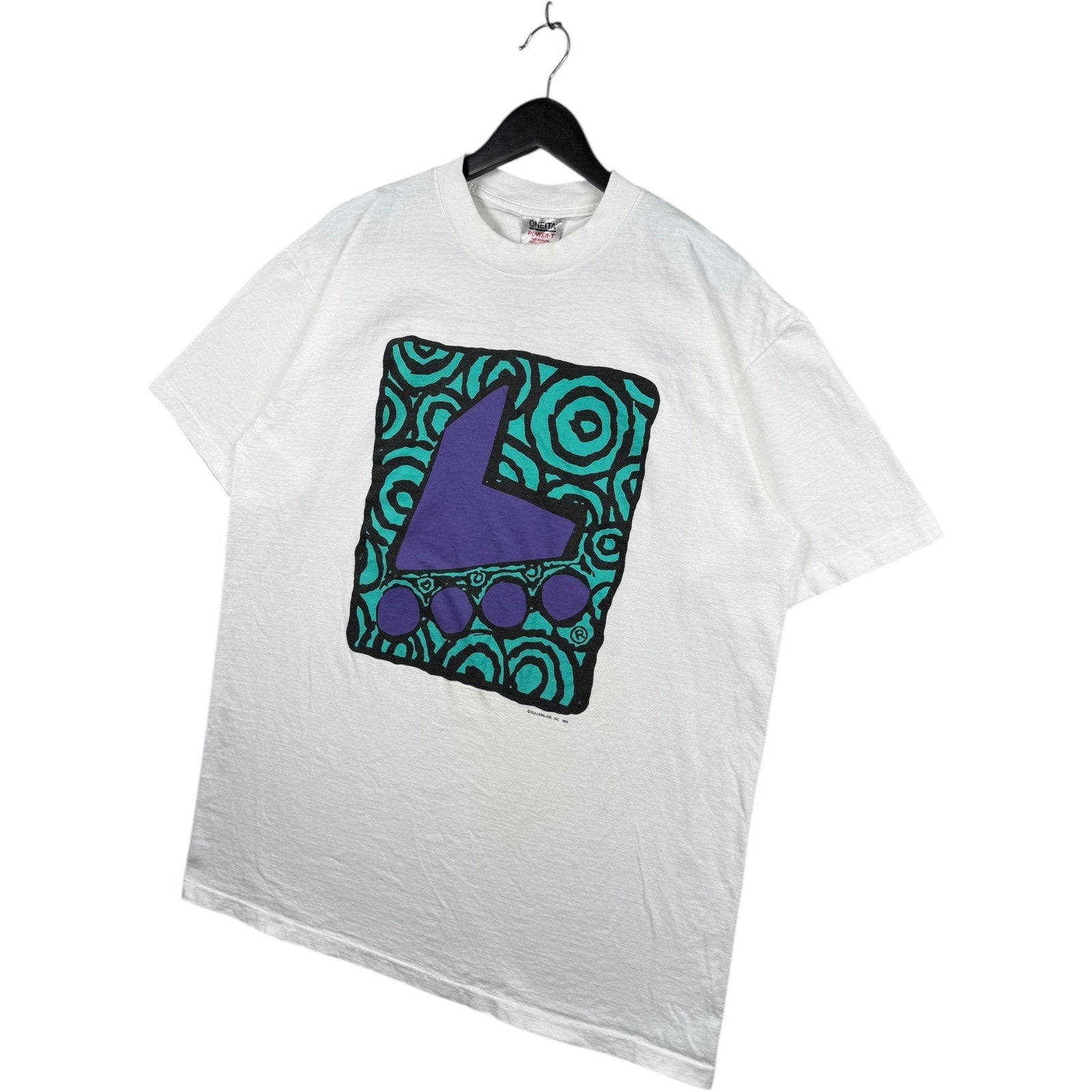 Vintage Team Rollerblade Skates T-Shirt