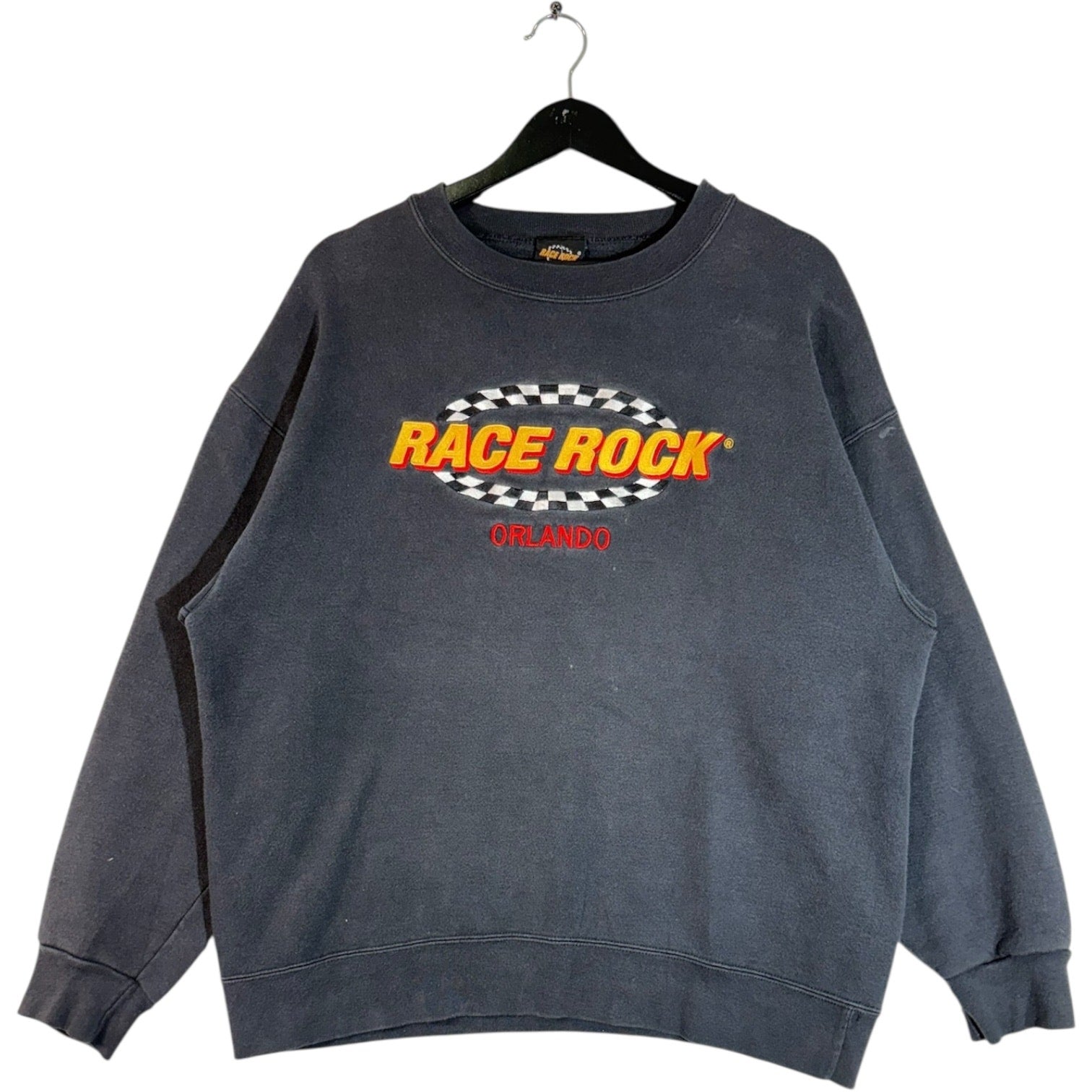 Vintage Orlando Race Rock Crewneck Large