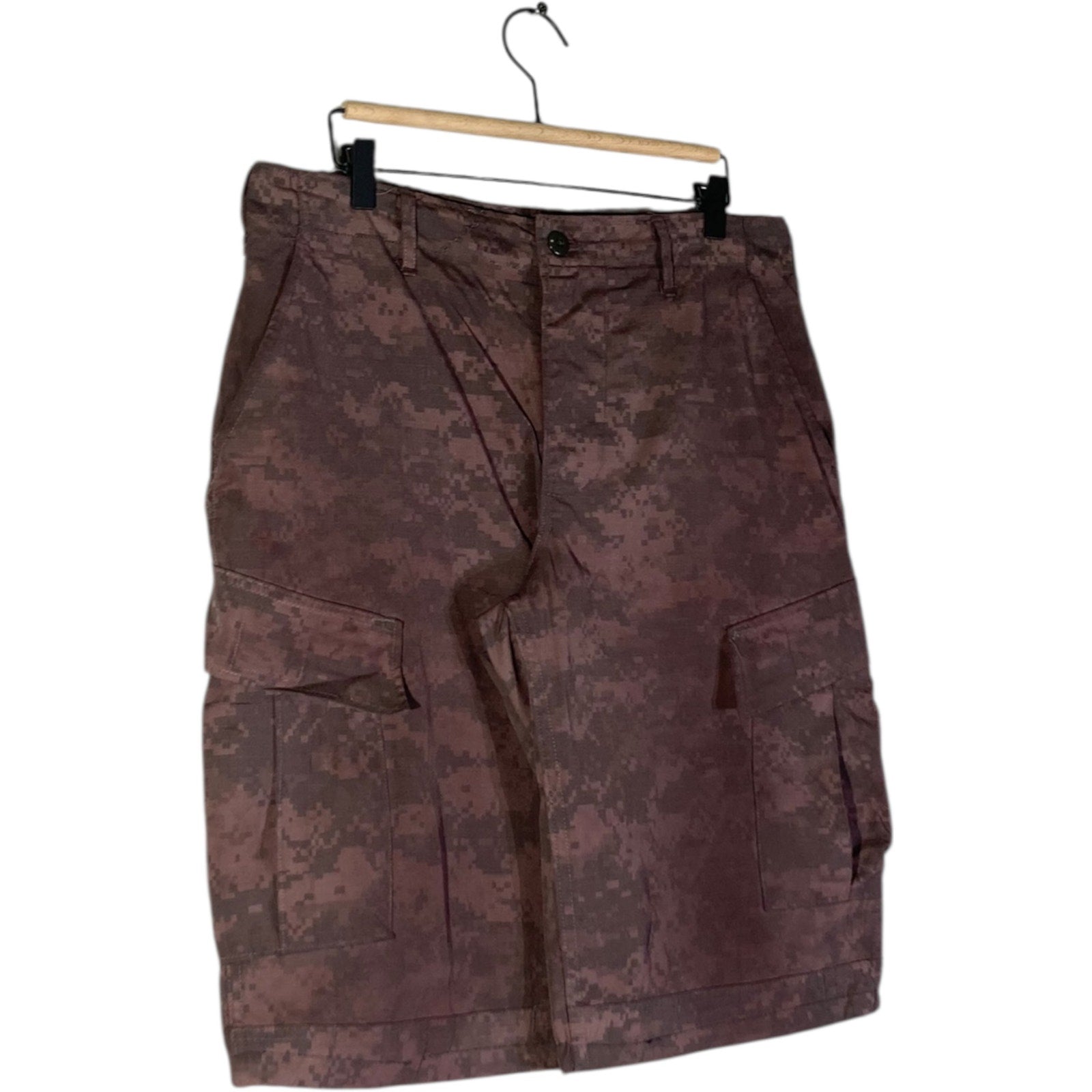 Vintage Breckenridge Camo Cargo Shorts 34