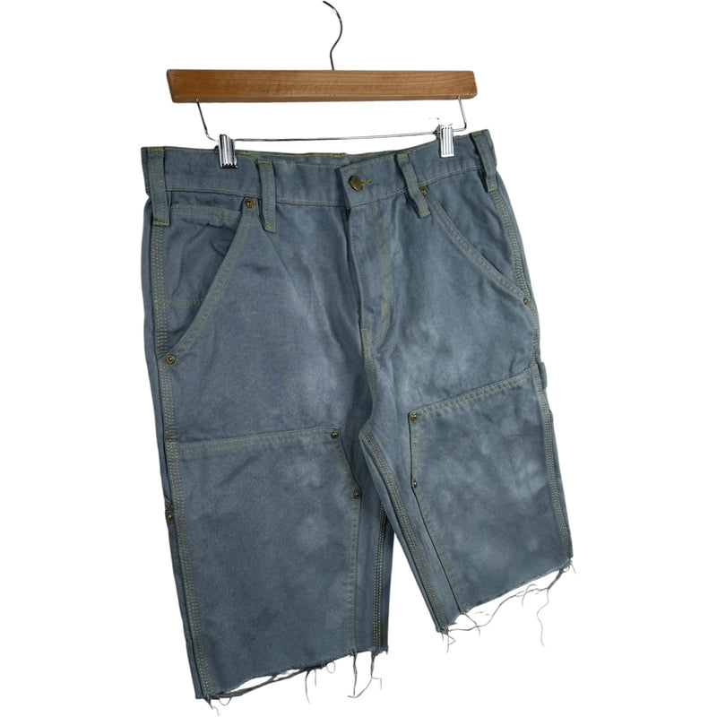Vintage Carhartt Utility Cargo Denim Shorts 32