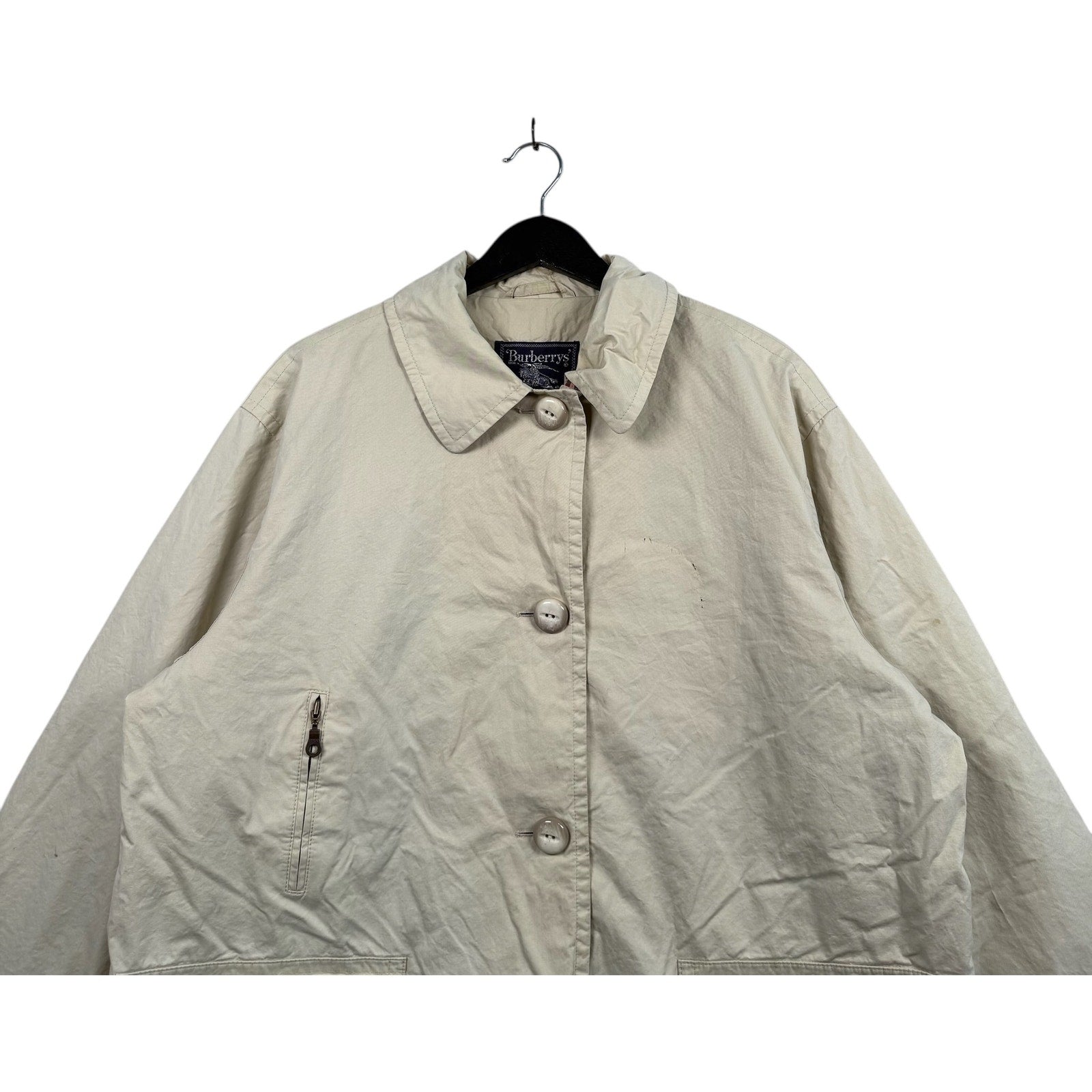 Vintage Burberry Button Up Jacket