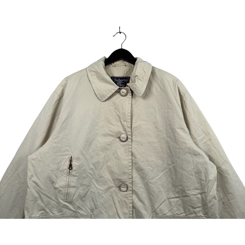 Vintage Burberry Button Up Jacket