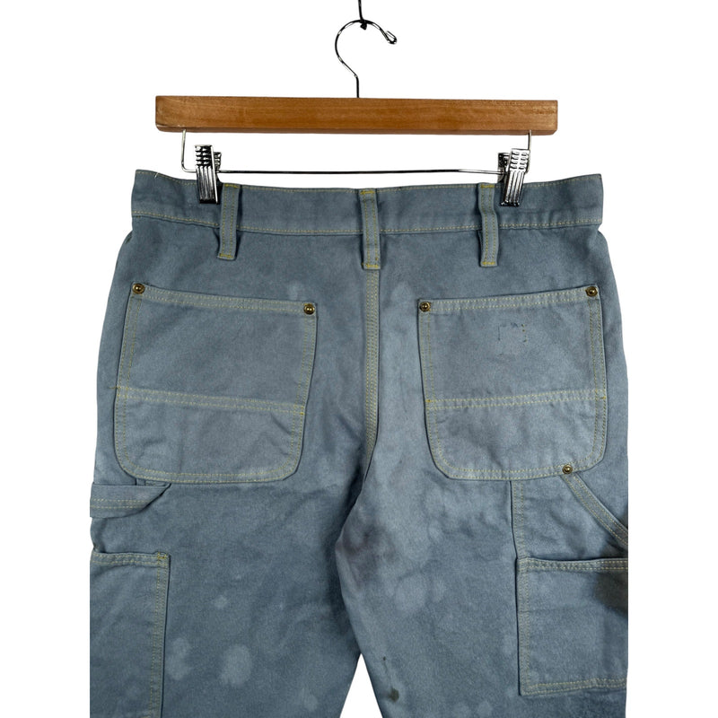 Vintage Carhartt Utility Cargo Denim Shorts 32