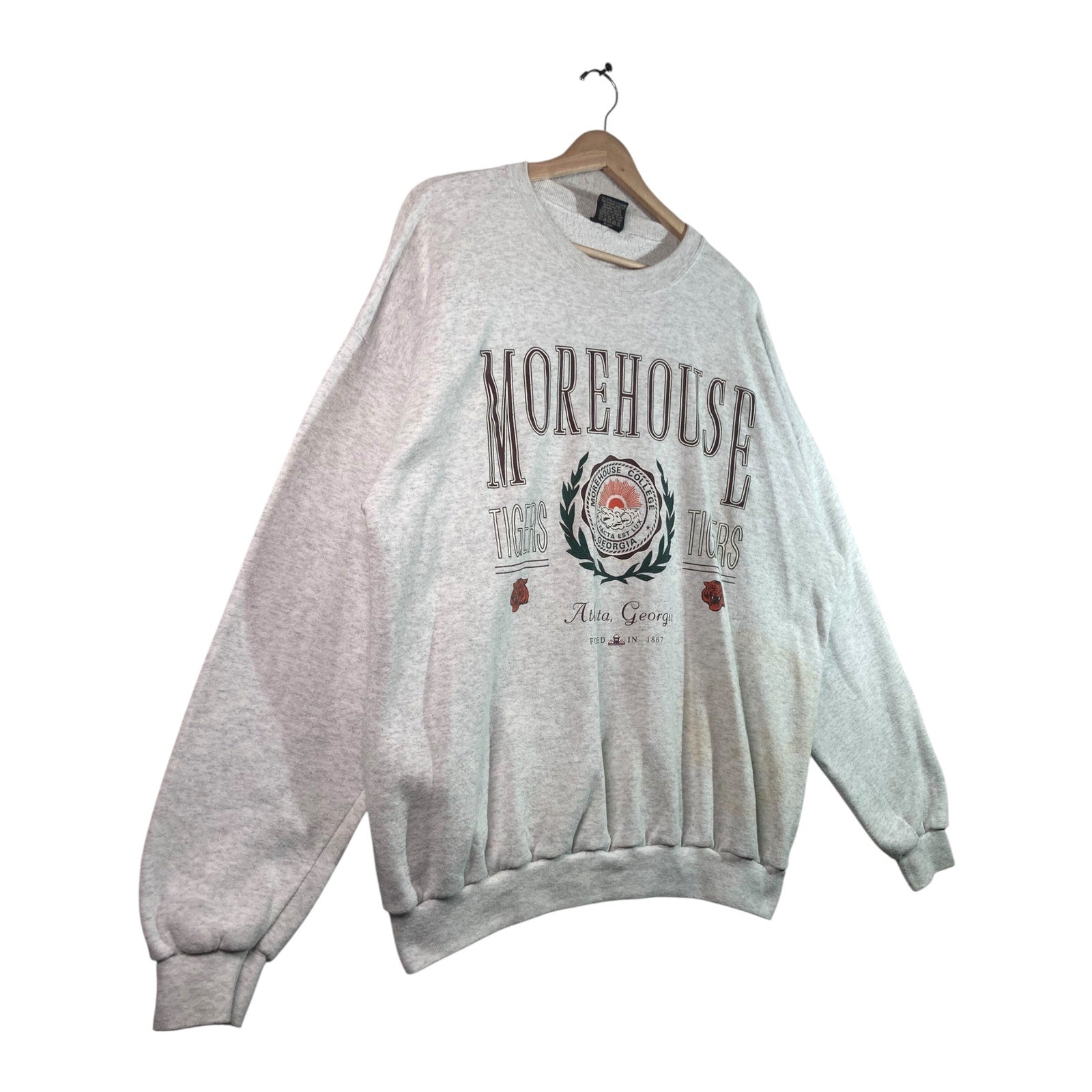 Vintage Morehouse College Tigers HBCU Crewneck