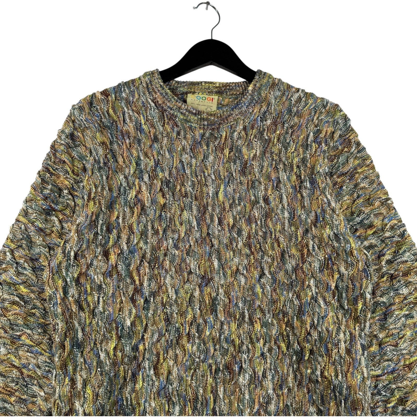 Vintage Coogi 3D Knit Textured Sweater