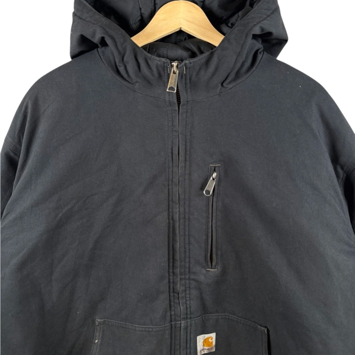 Vintage Carhartt Quilted Lined Full Zip Workwear Jacket