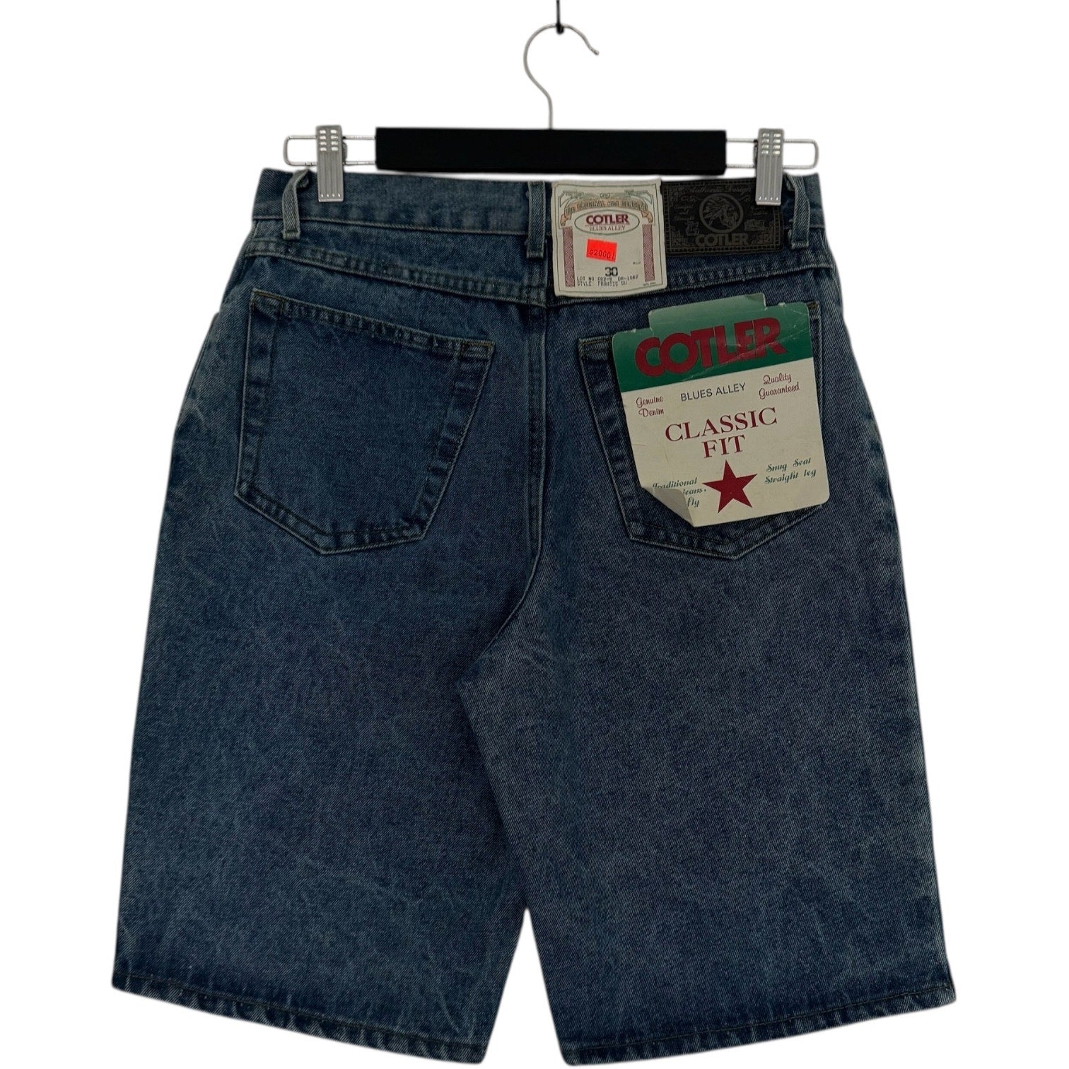 Vintage Cotler Denim Shorts NWT 28