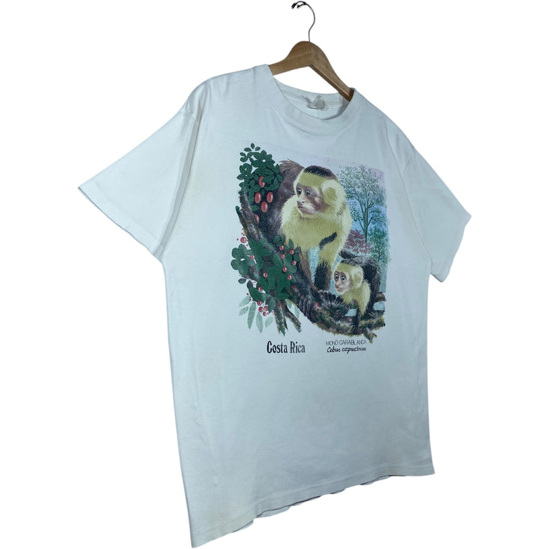 Vintage Costa Rica Monkey Graphic T-Shirt