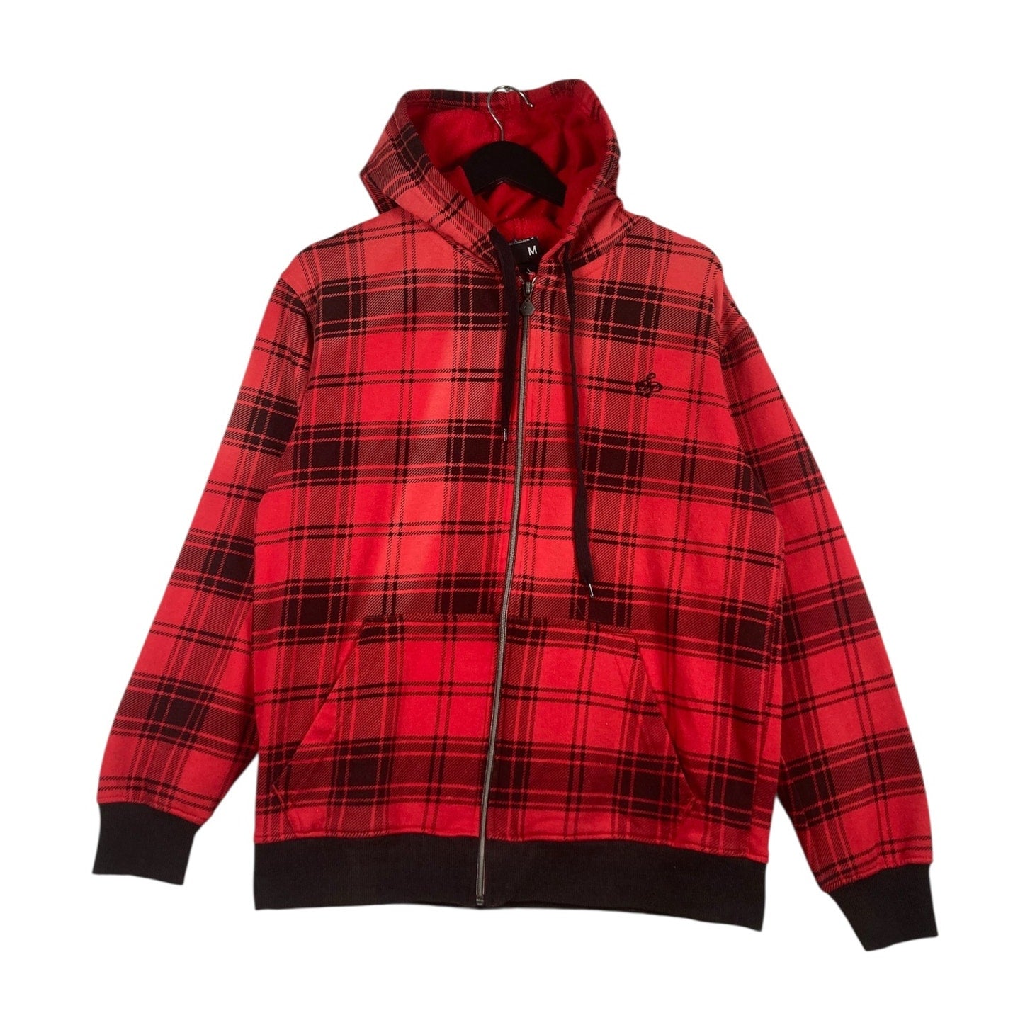 Vintage Southpole Plaid Zip Up Hoodie