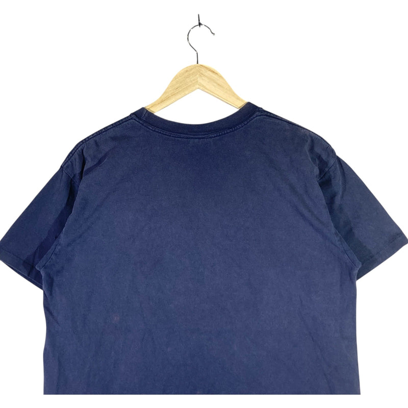 Vintage Poetry in Ocean Dolphin Tee