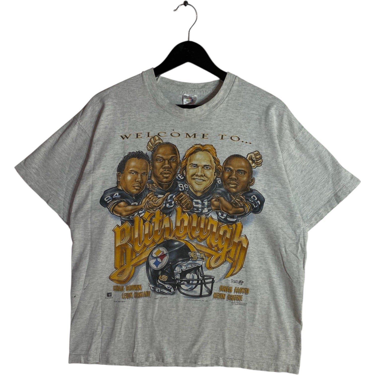 Vintage Pittsburgh Steelers Blitzburgh NFL T-Shirt