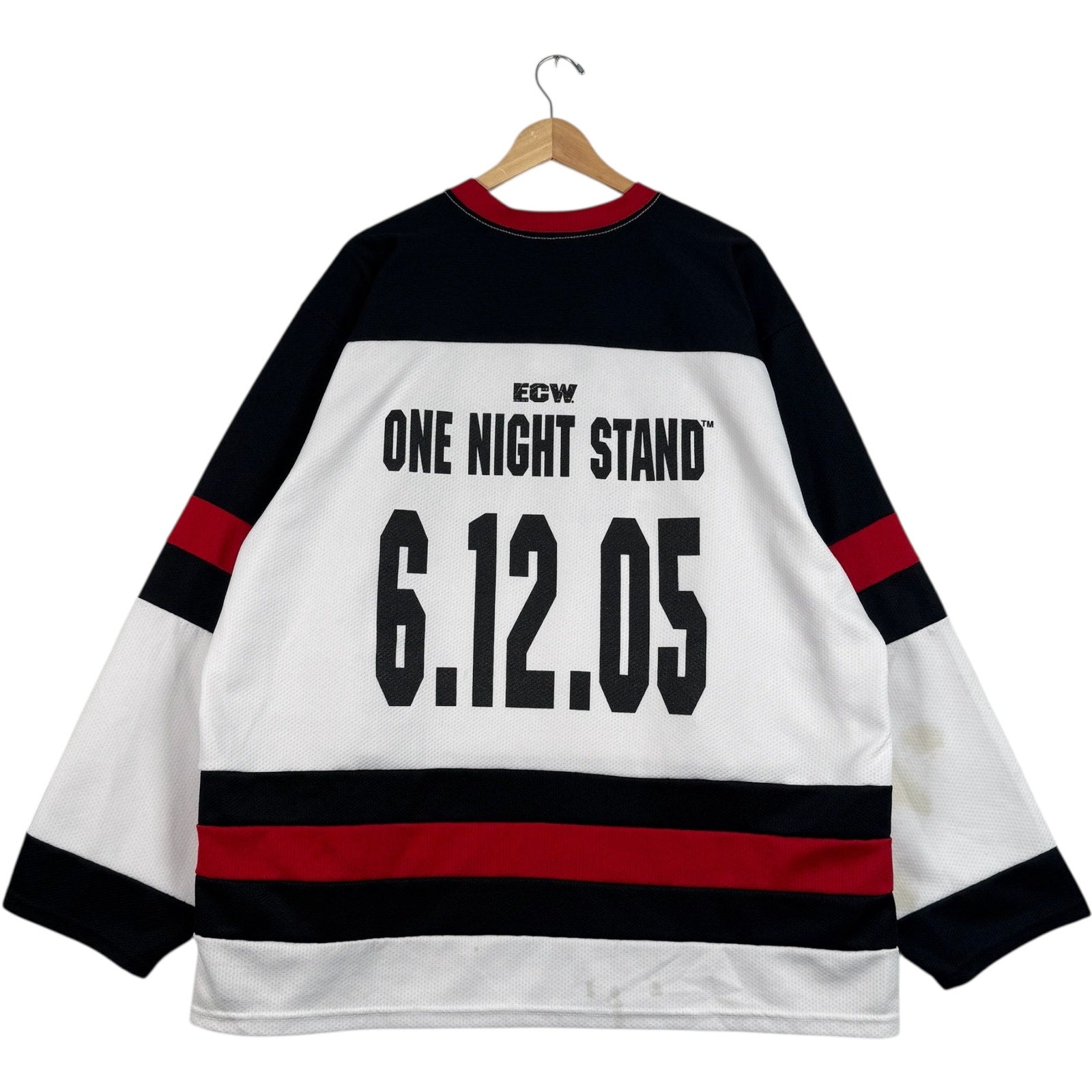 Vintage ECW Wrestling "One Night Stand" Event Hockey Jersey