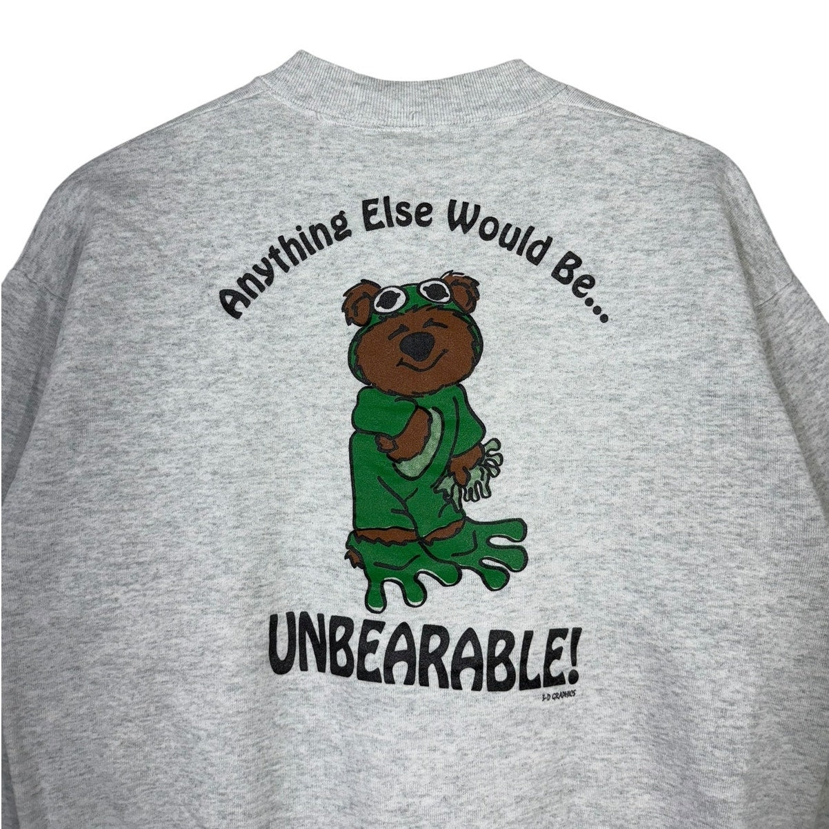 Vintage KA Chapel Day 1993 Bear Crewneck