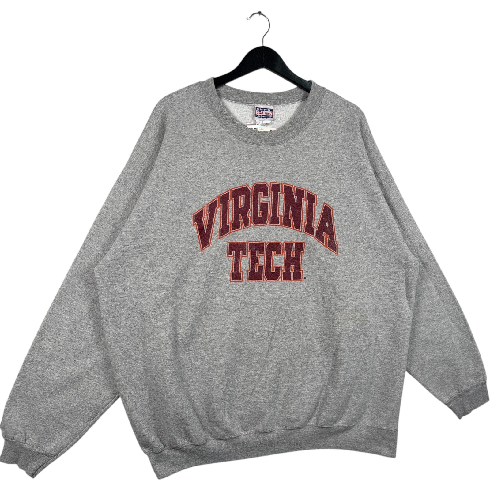 Vintage Virginia Tech Chest Spellout Crewneck