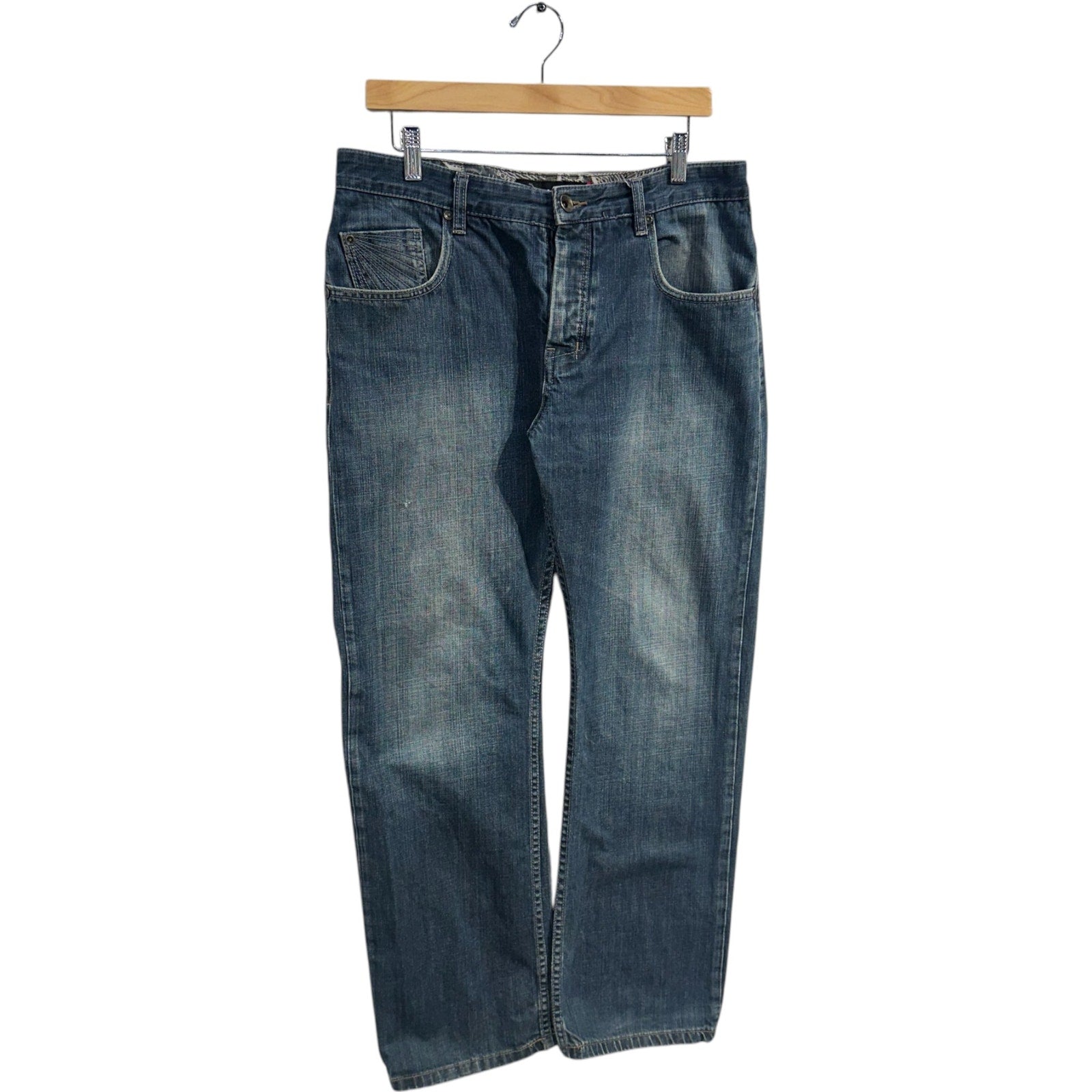 Vintage Y2K Billabong Straight Leg Denim Jeans 33x30