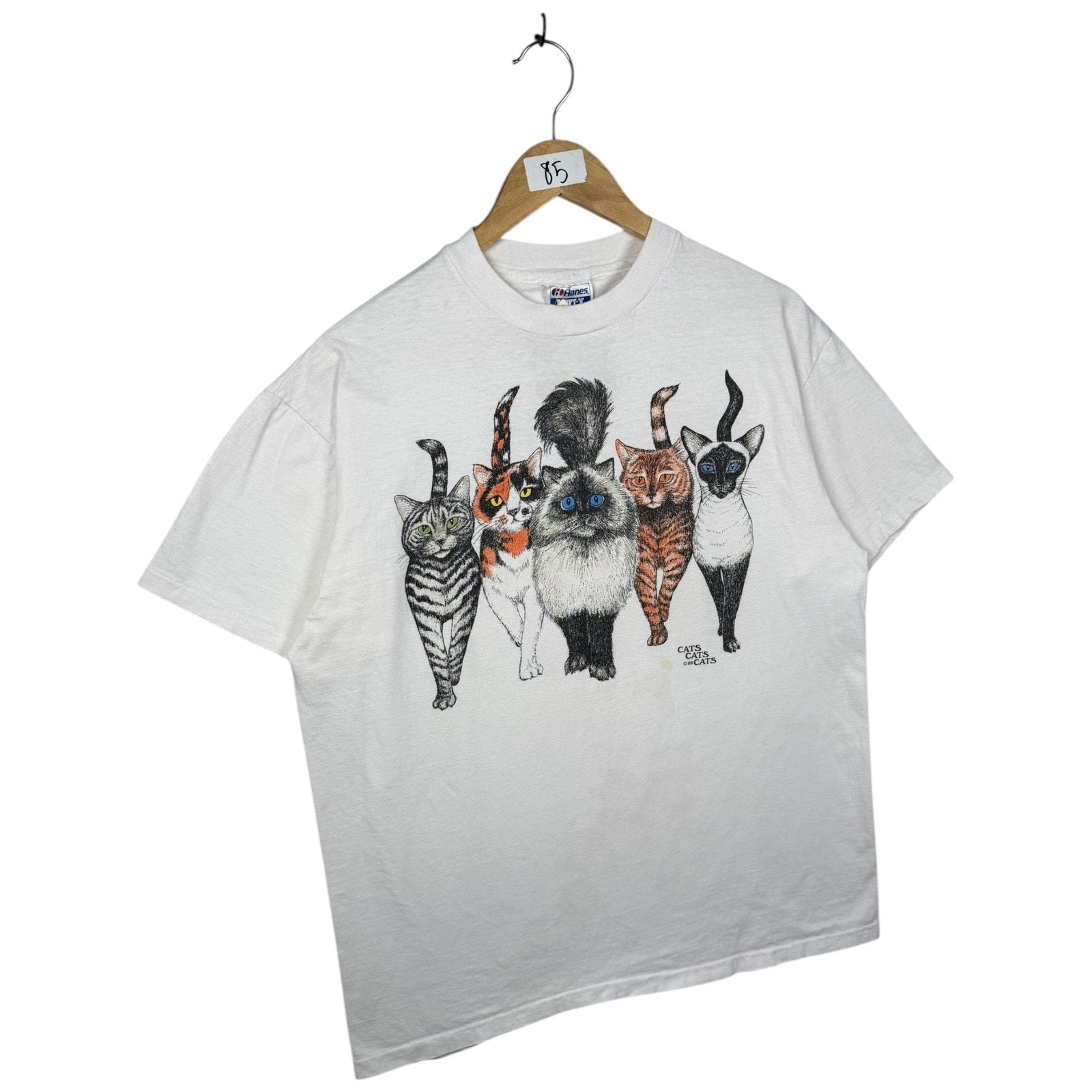 Vintage Cats Graphic T-Shirt