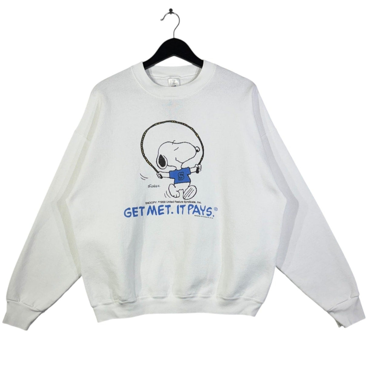 Vintage Fruit Of The Loom Snoopy Crewneck