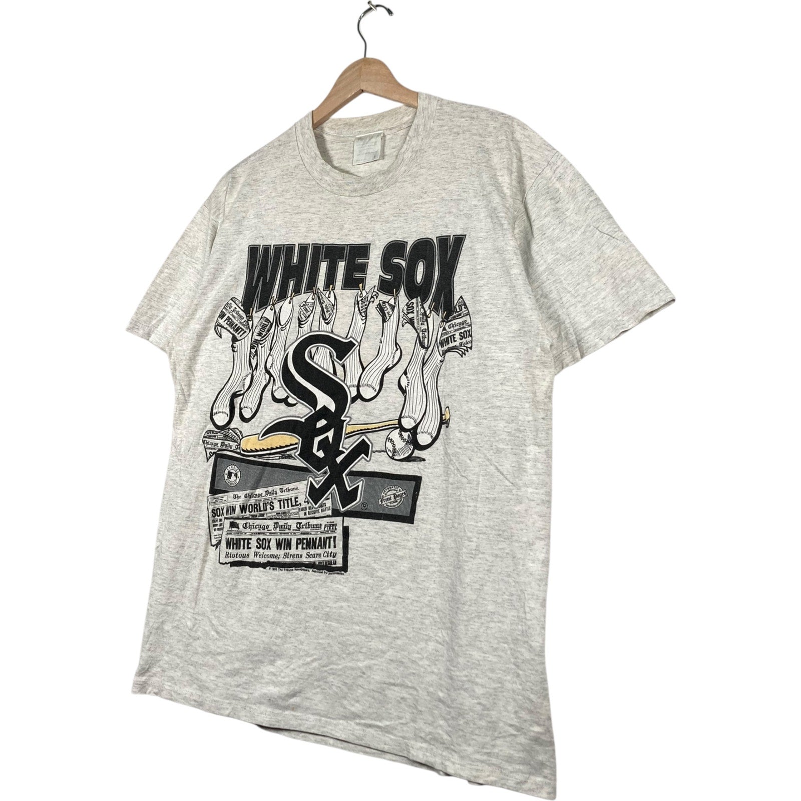 Vintage Chicago White Sox Newspaper MLB T-Shirt
