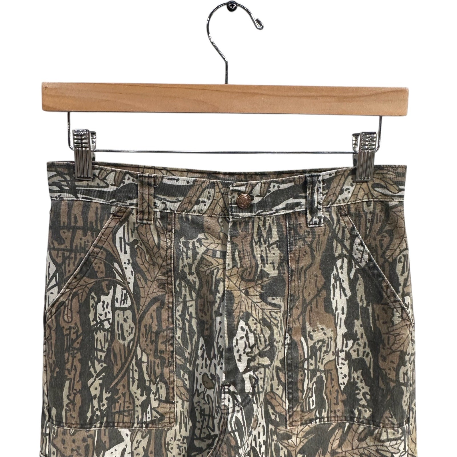 Vintage Women's No Boundaries Bottomland Camo Cargo Pants 16