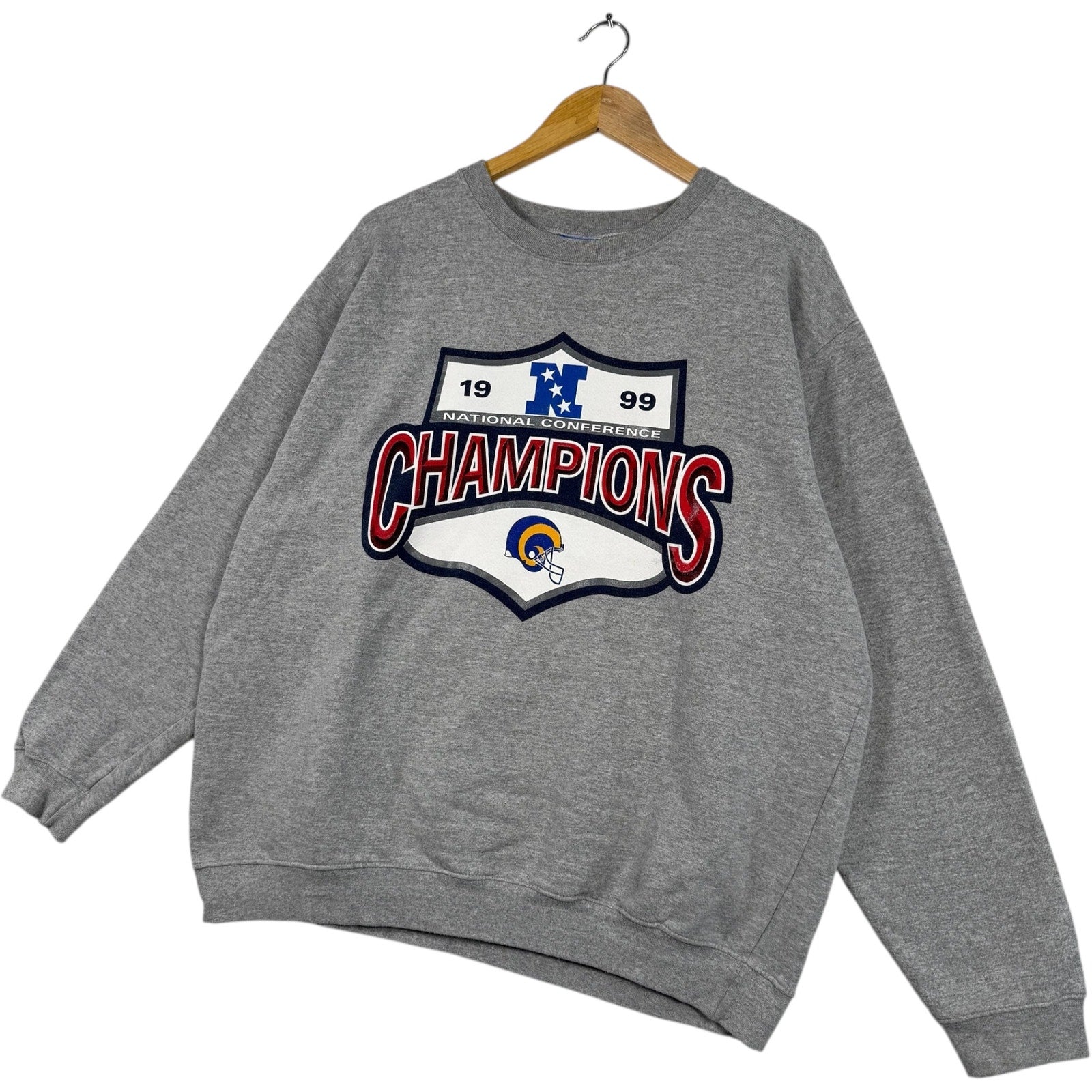 Vintage Los Angeles Rams NFC Champions Crewneck 1999
