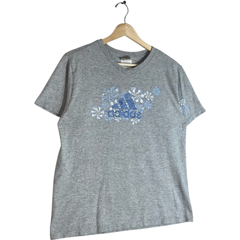Vintage Adidas Snowflakes Logo Tee