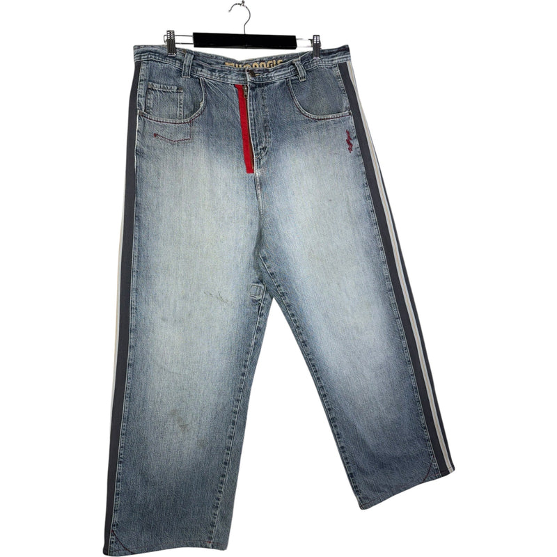 Vintage Straight Leg Y2k Denim Jeans 38x27