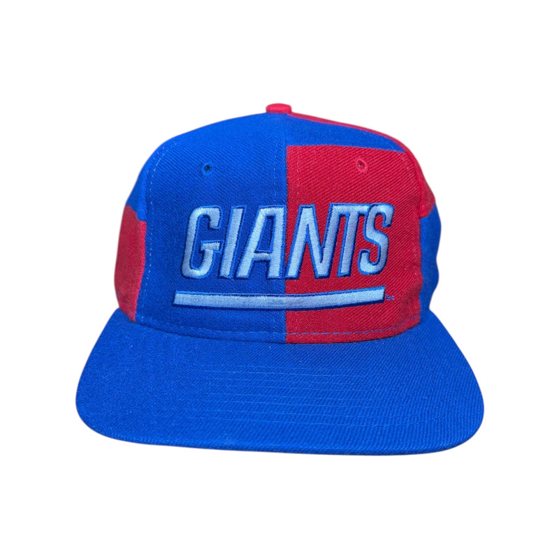 Vintage NFL New York Giants Colorblock Snapback Hat