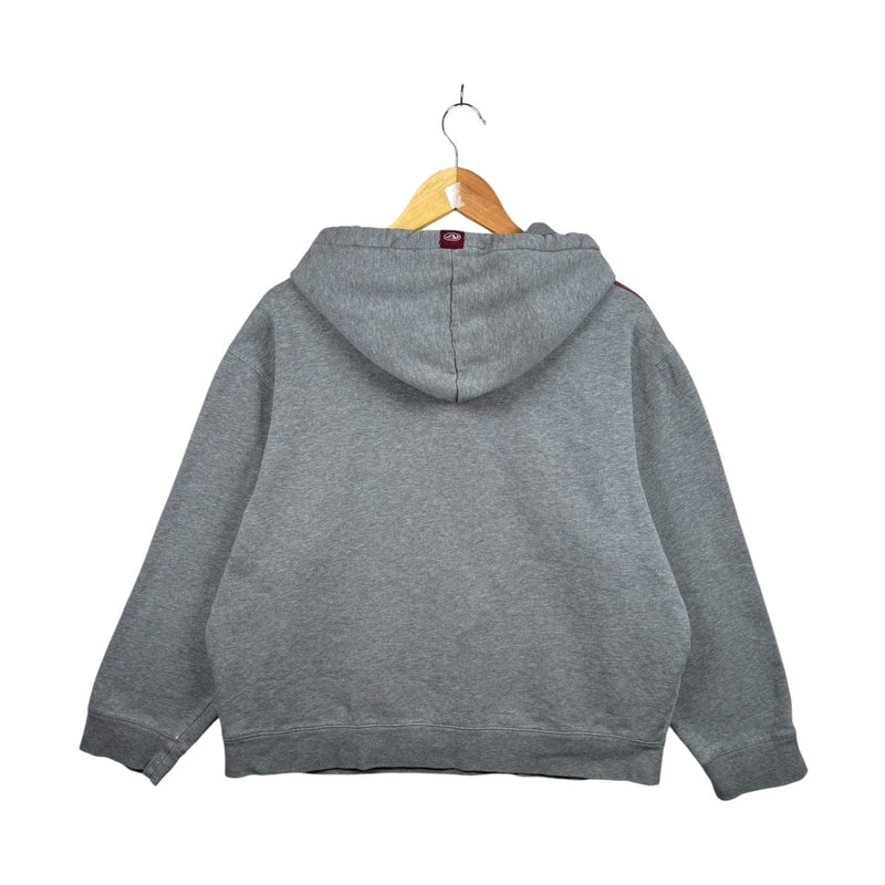 Vintage Aeropostale Collegiate Logo Stripe Sleeve Hoodie