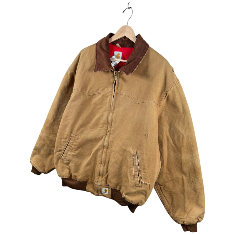 Vintage Carhartt Insulated Full Zip Workwear Jacket