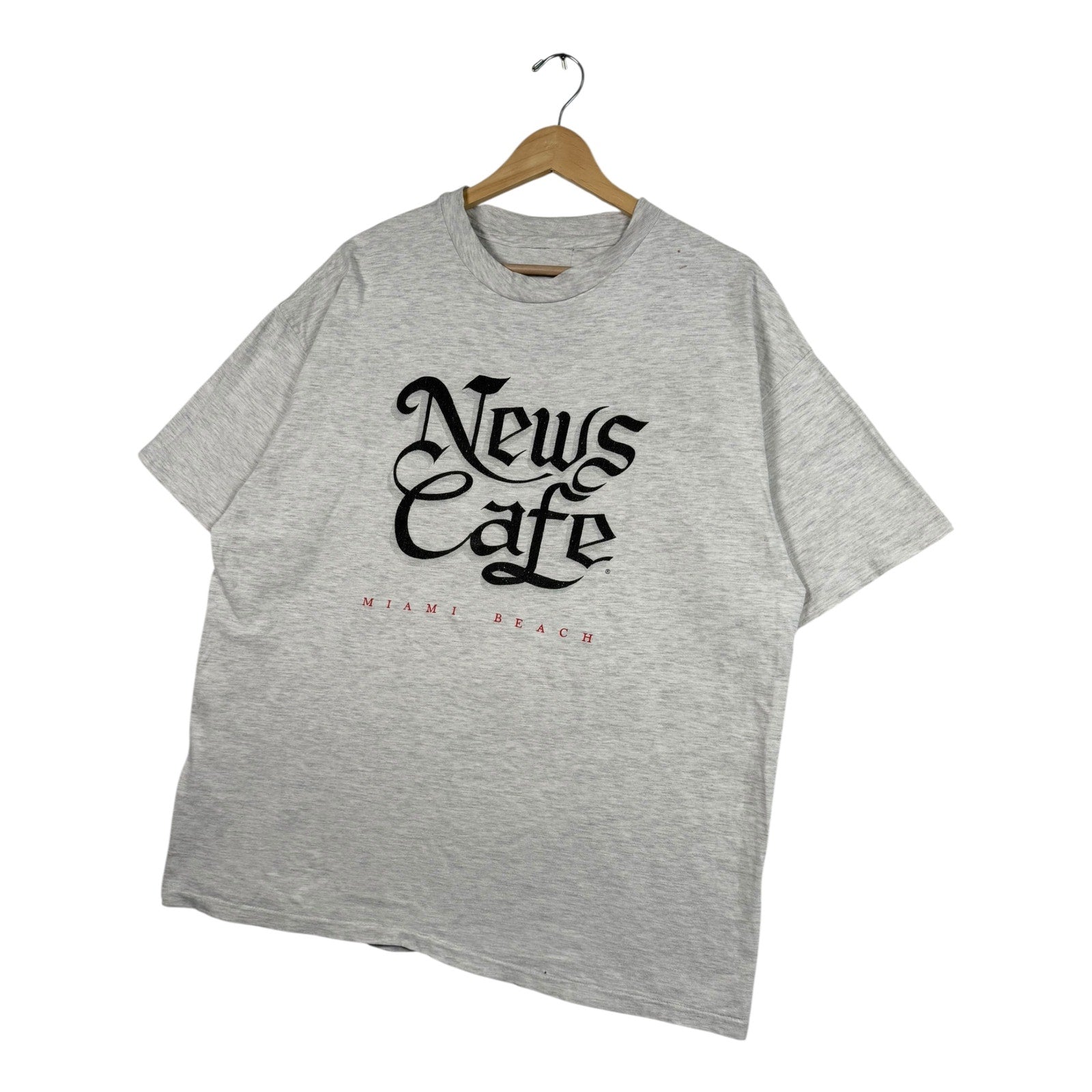 Vintage News Cafe Miami Beach T-Shirt