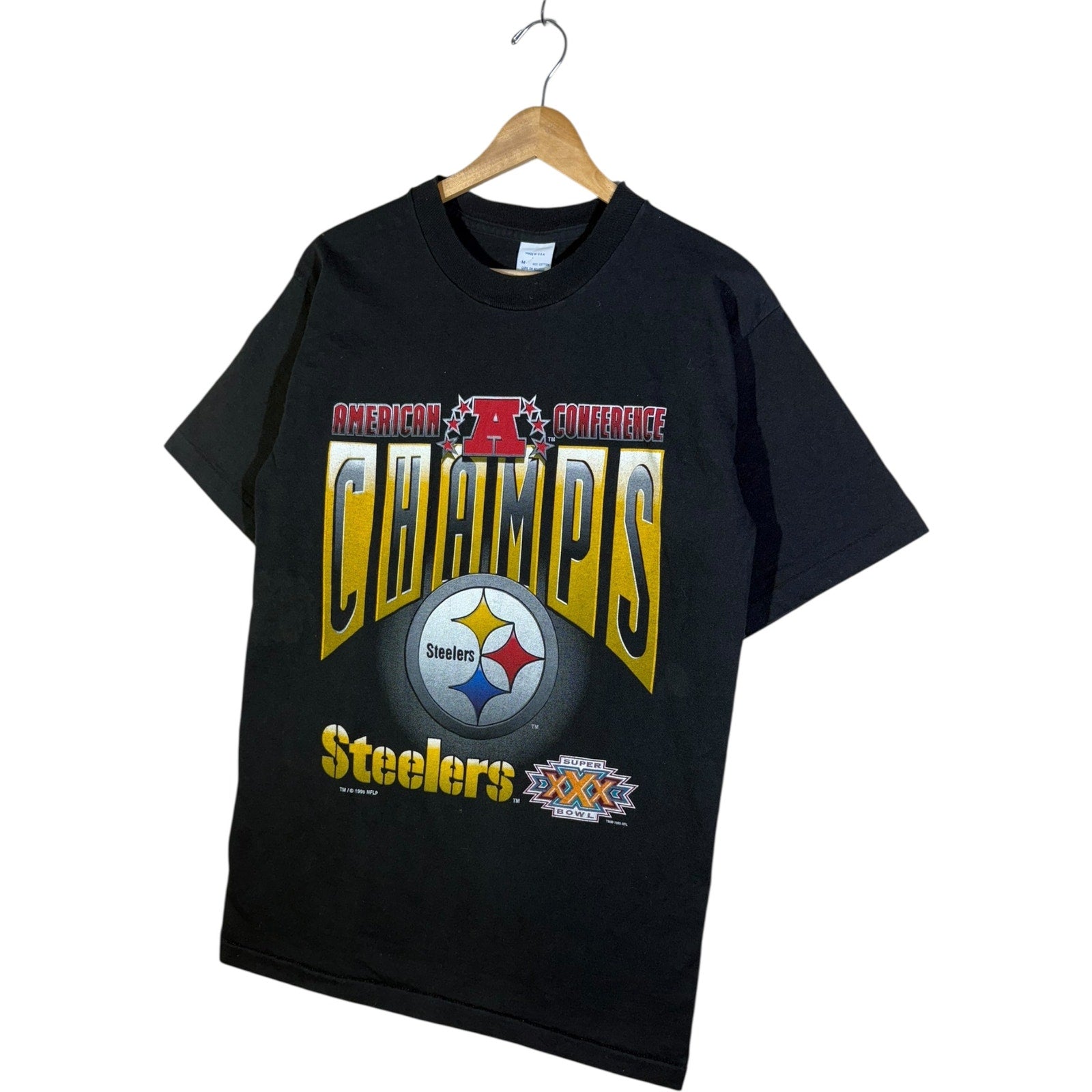 Vintage Salem NFL Steelers Champs T-Shirt