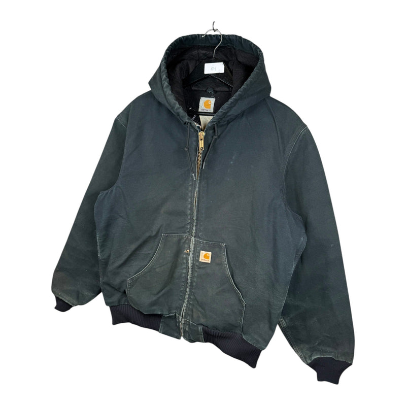 Vintage Carhartt Flannel Lined Full Zip Hoodie