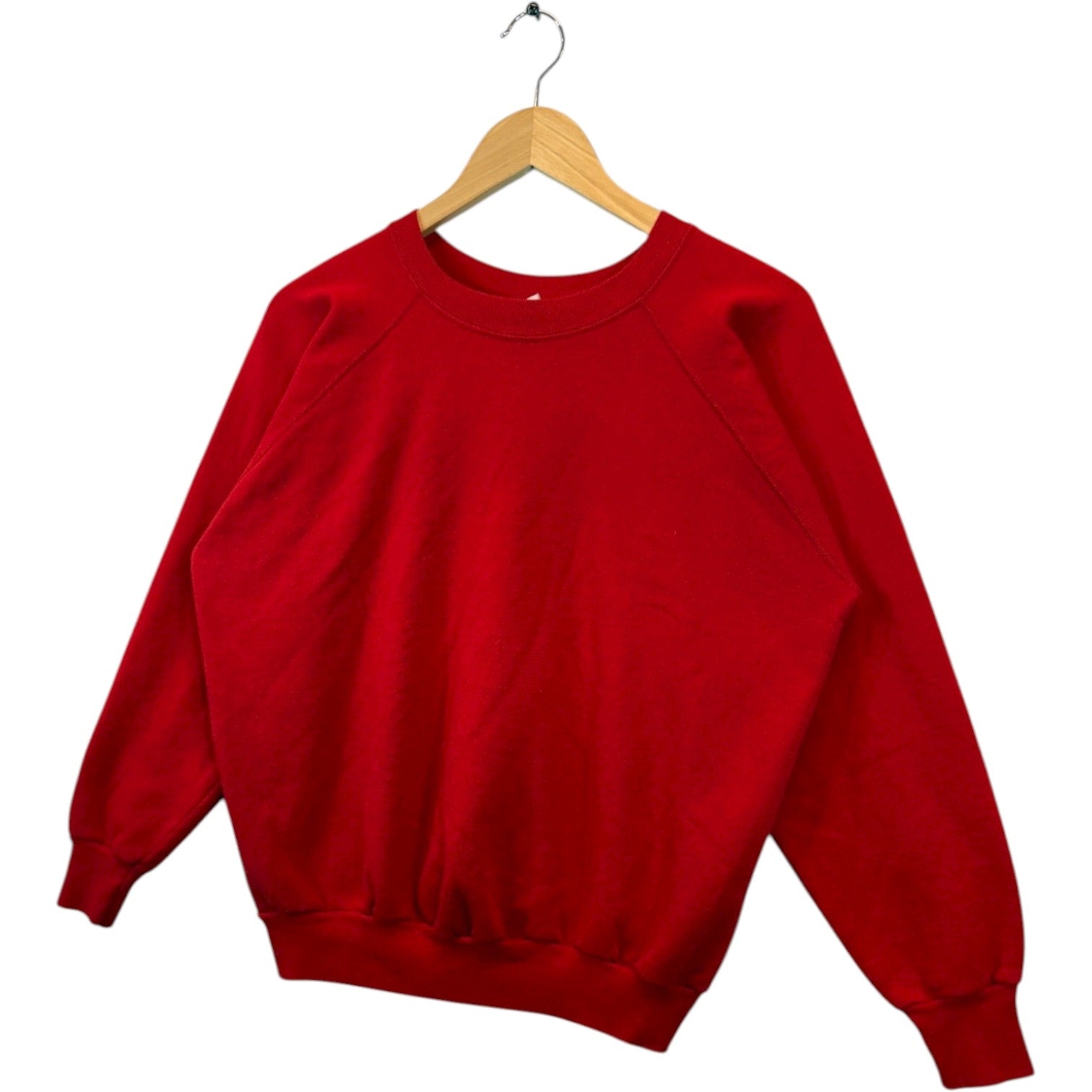 Vintage Solid Sweatshirt Crewneck
