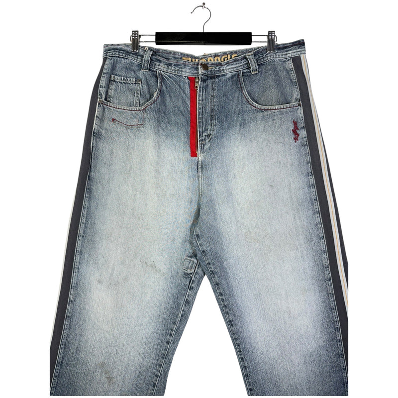 Vintage Straight Leg Y2k Denim Jeans 38x27